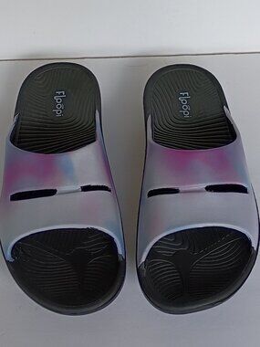 Floopi Women's‎ Slides Sandals Size 9 W Purple Comfort Slip On Casual